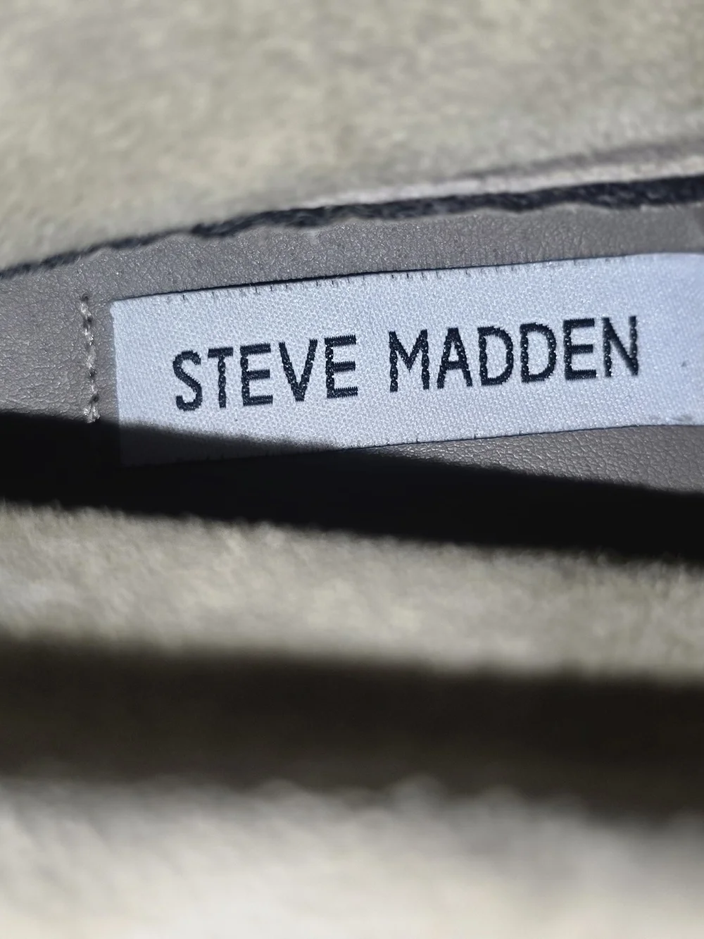 Steve Madden Taupe Suede Studded Lace-Up Ankle Boots